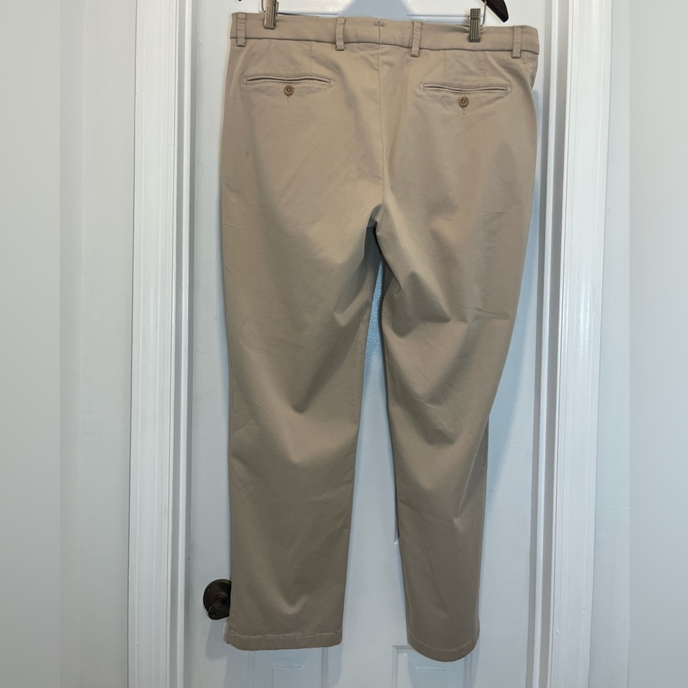 Men's Relaxed Fit Tan Chinos Size 36 - Picture 3 of 3